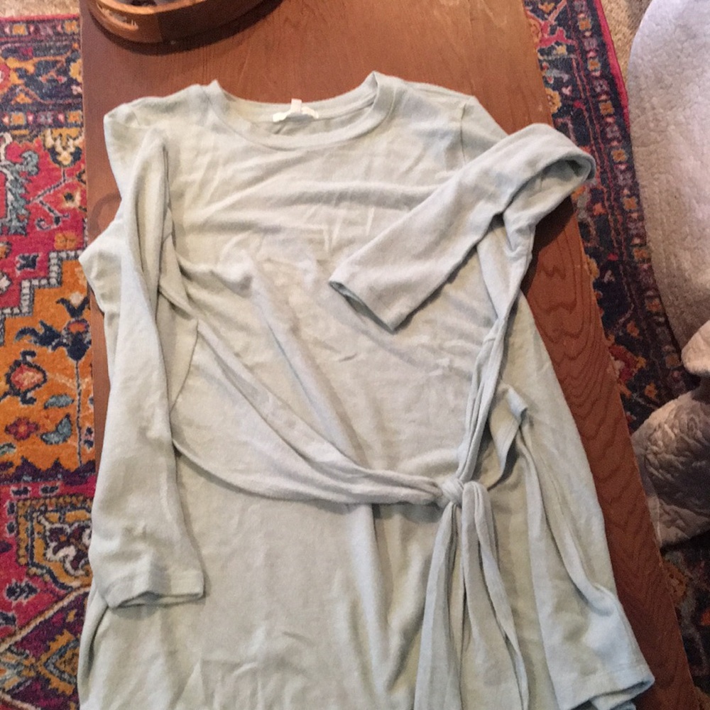 Super cozy top from Anthropologie